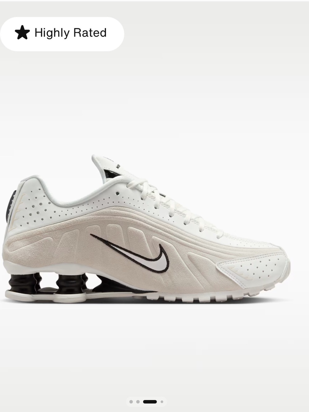 Nike Shox R4
Women's Shoes size 7 gently used
$170 Summit White/Light Orewood